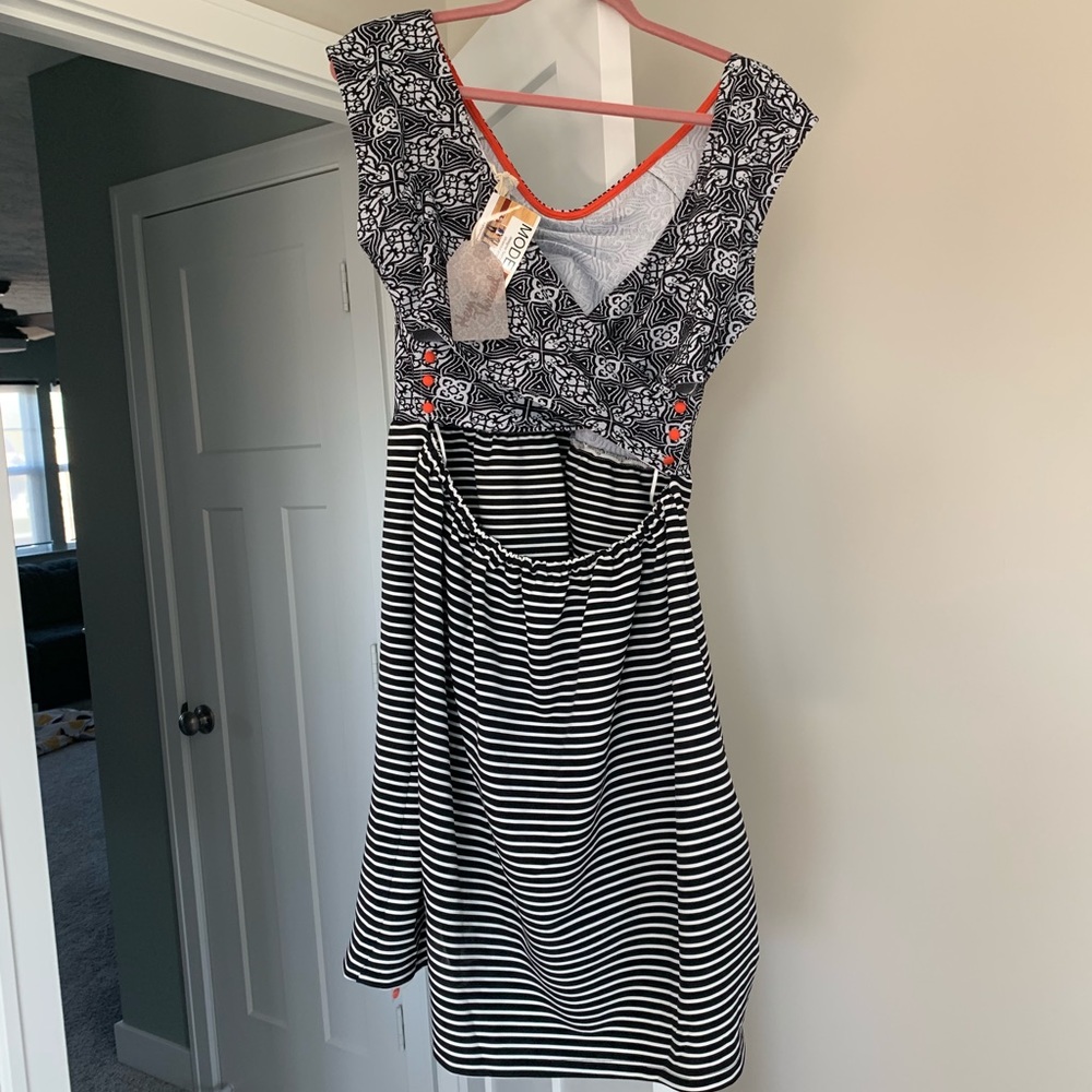 Hem & Thread Duo Pattern Dress